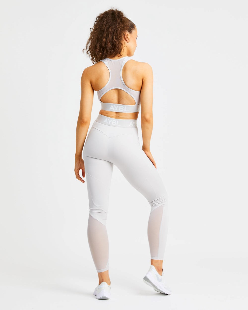 AYBL Entrenamiento Leggings Beige | PONJS4873