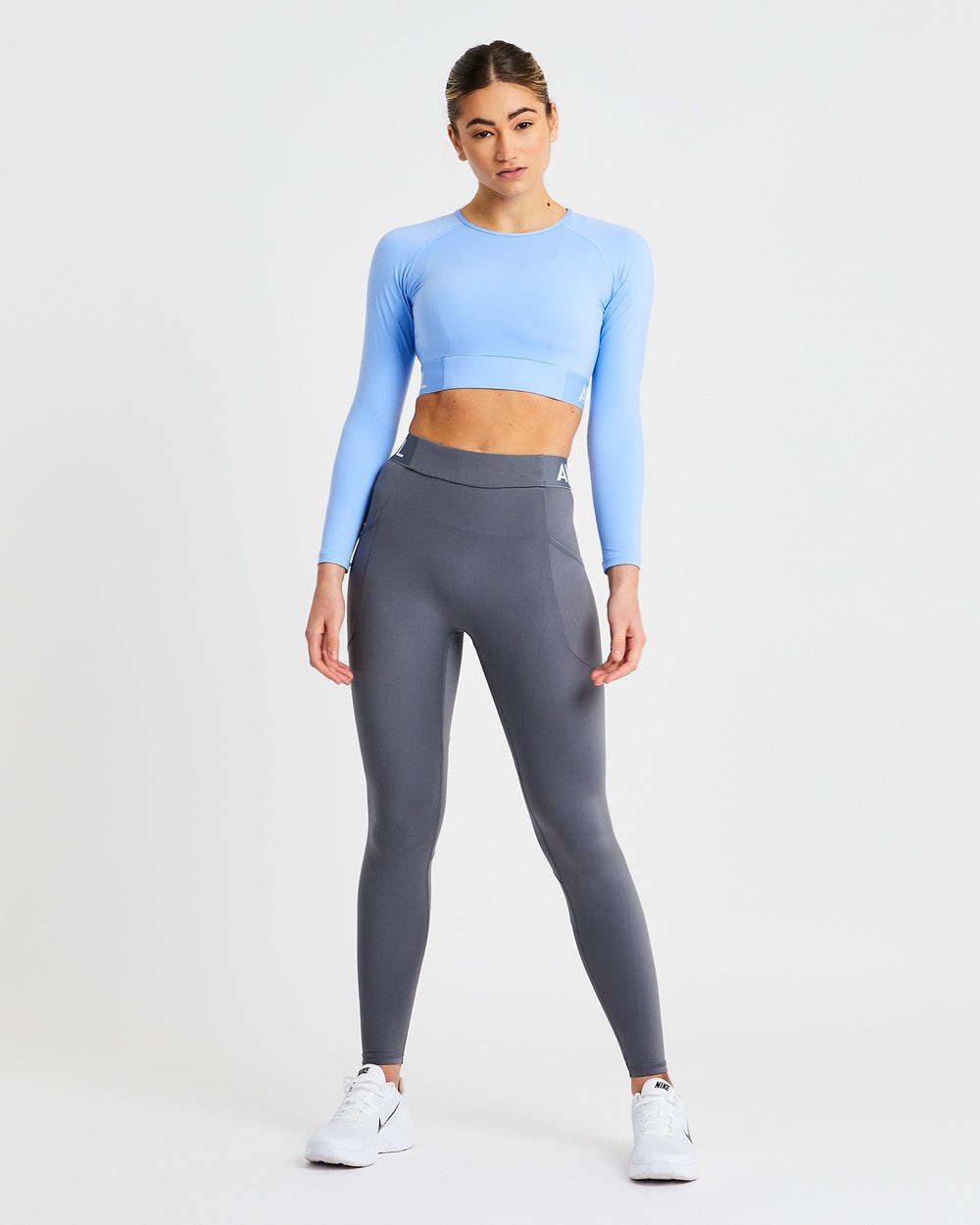 AYBL Entrenamiento Leggings Gris | BANVG3960