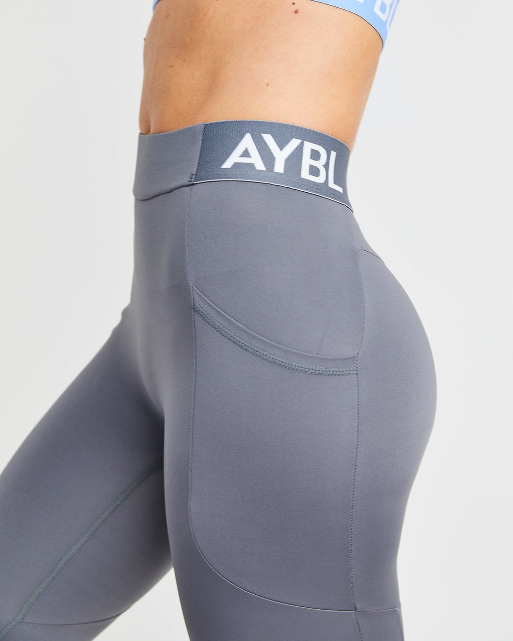 AYBL Entrenamiento Leggings Gris | BANVG3960