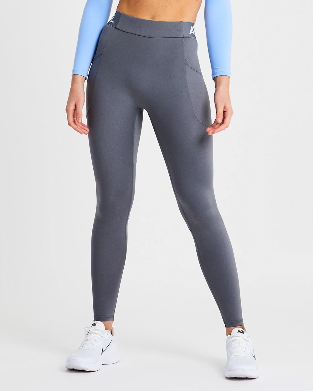 AYBL Entrenamiento Leggings Gris | BANVG3960