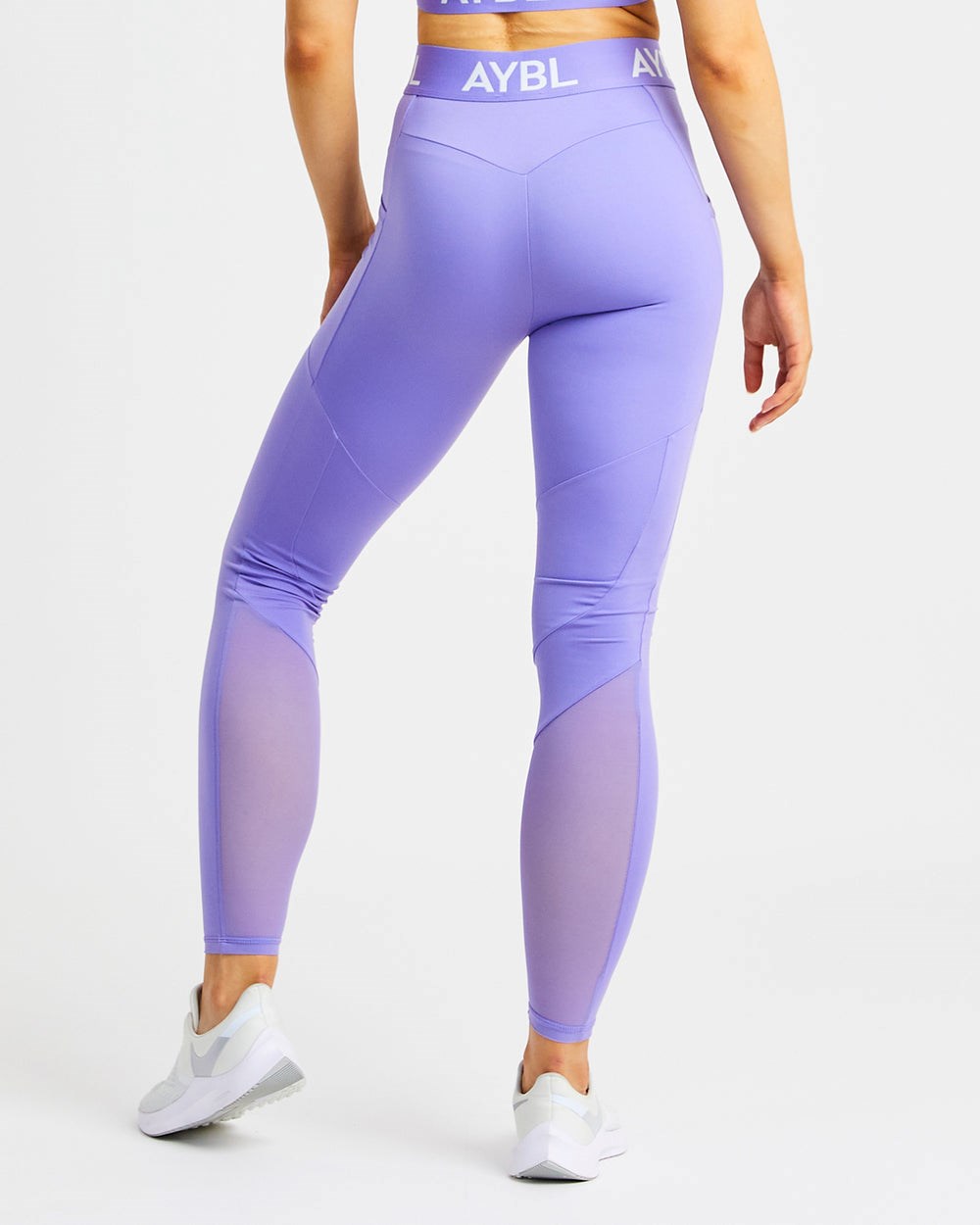 AYBL Entrenamiento Leggings Moradas | KHCND5920