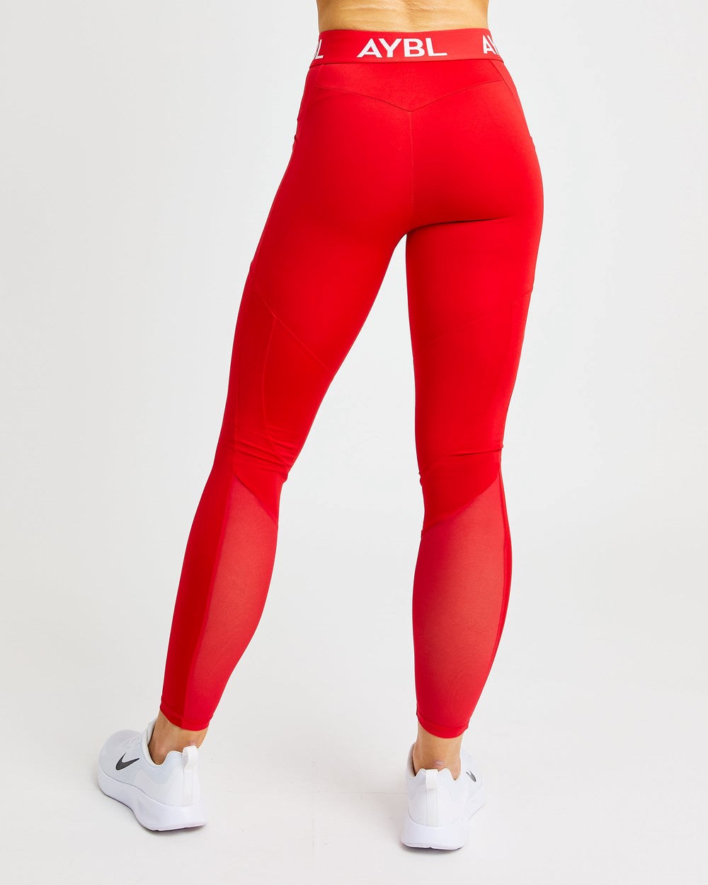 AYBL Entrenamiento Leggings Rojas | TJLIO9245