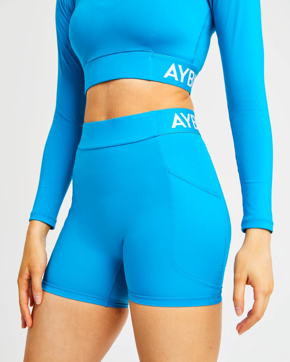 AYBL Entrenamiento Shorts Aqua | ZKNTG7865