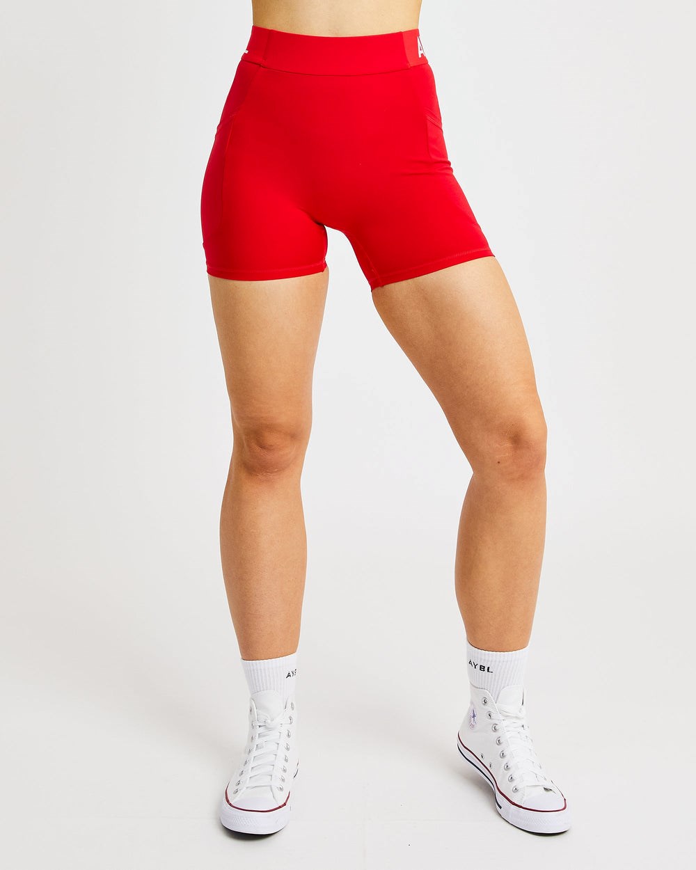 AYBL Entrenamiento Shorts Rojas | VQMTZ0498