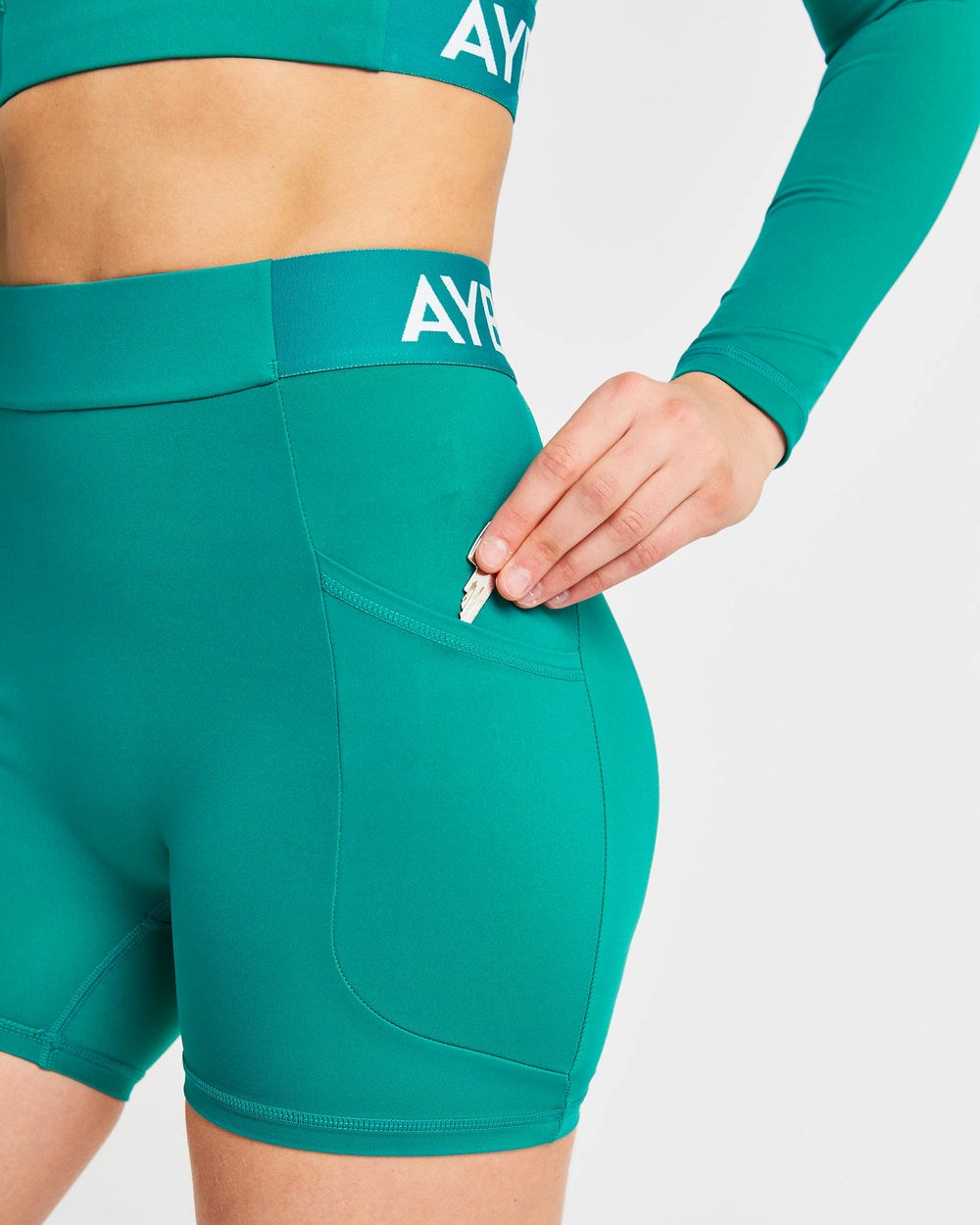 AYBL Entrenamiento Shorts Teal | GZEPF5748