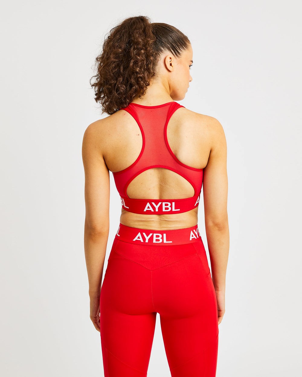 AYBL Entrenamiento Sports Bra Rojas | NKFSL8641