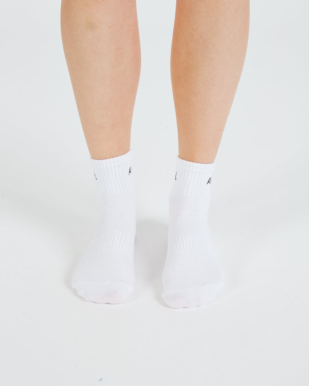 AYBL Everyday Ankle Socks (3 Pack) Blancas | TCBQZ7960