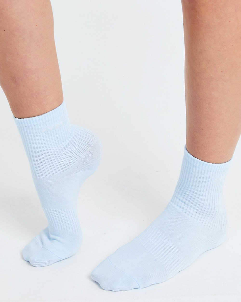 AYBL Everyday Crew Socks (3 Pack) Azules | BZKCM5208