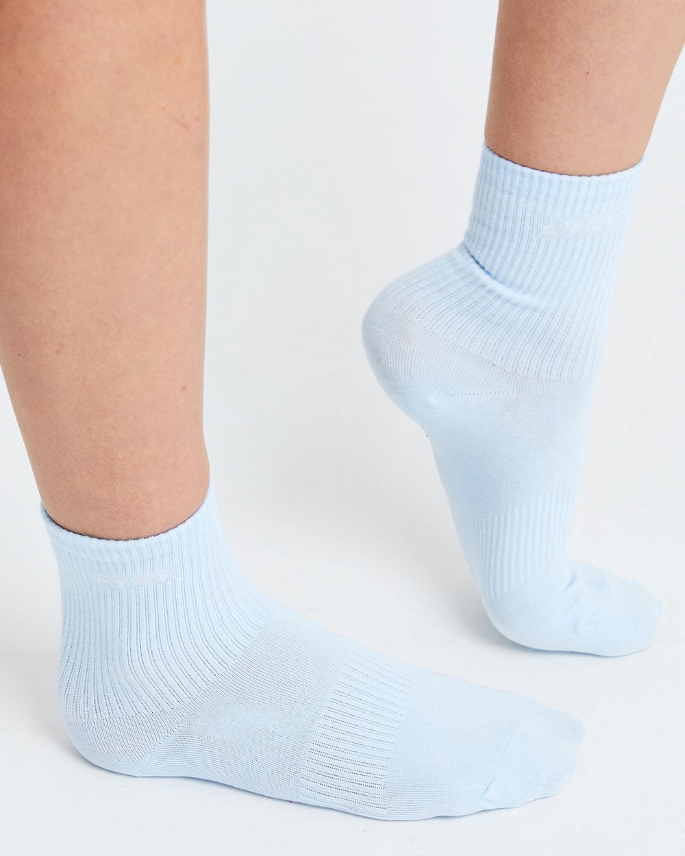 AYBL Everyday Crew Socks (3 Pack) Azules | BZKCM5208