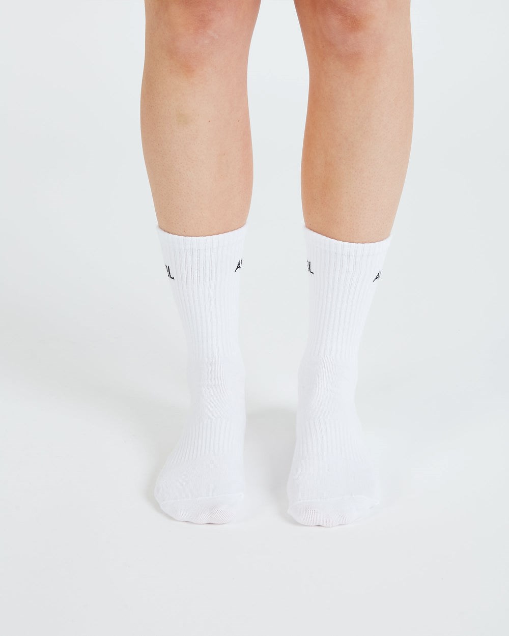 AYBL Everyday Crew Socks (3 Pack) Blancas | KYHZO8291