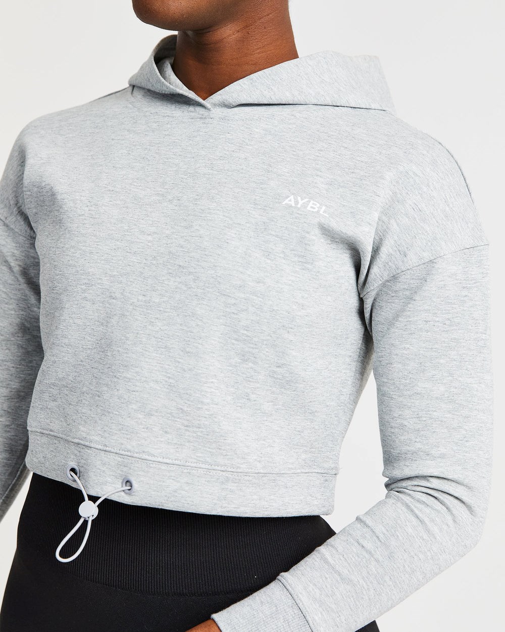 AYBL Everyday Drawcord Hoodie Gris | DSCVB6458