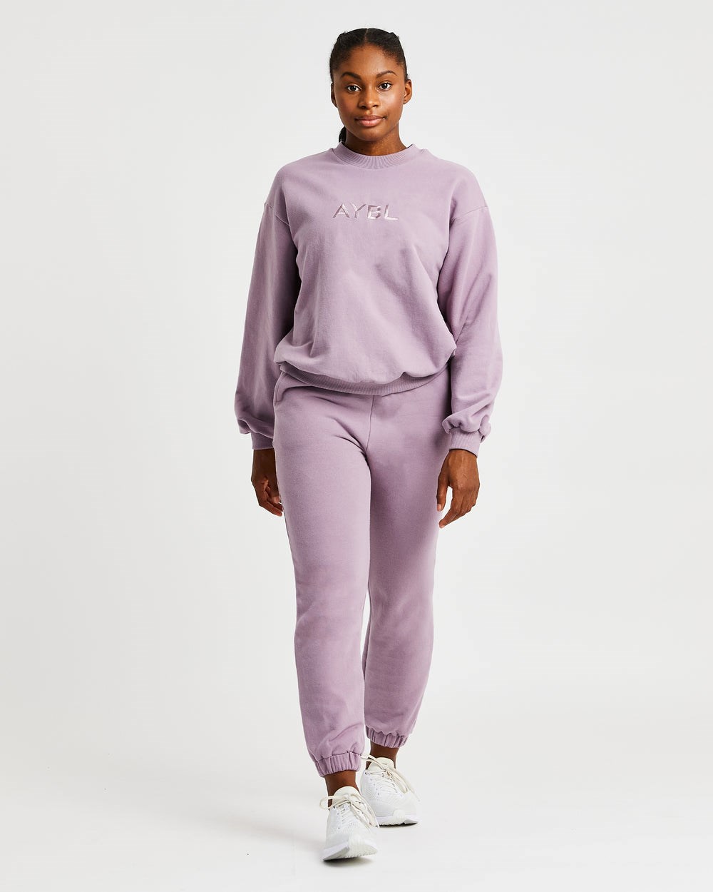 AYBL Everyday Oversized Joggers Muted Mauve | AHMNS5924