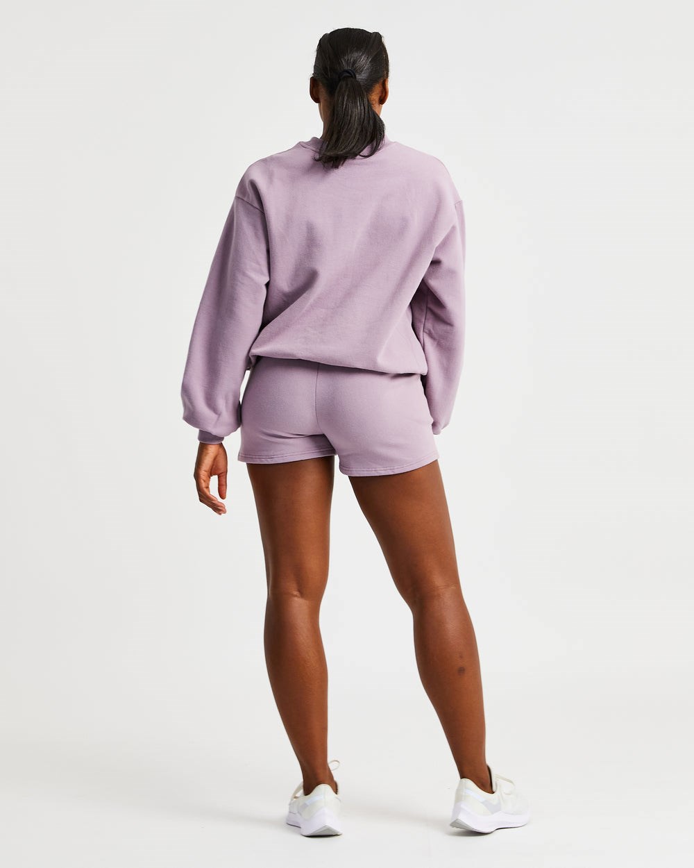 AYBL Everyday Oversized Shorts Muted Mauve | YSGLZ8927