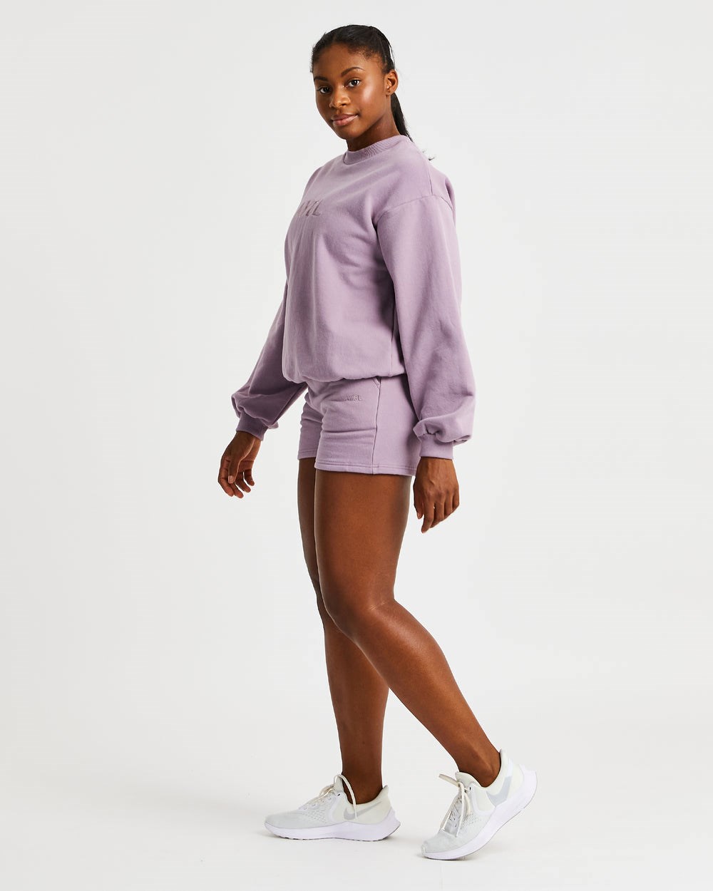 AYBL Everyday Oversized Shorts Muted Mauve | YSGLZ8927