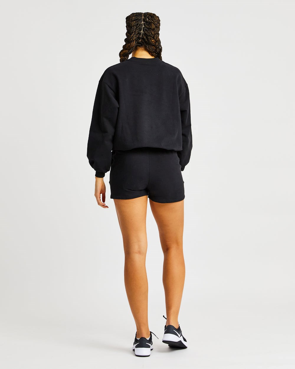 AYBL Everyday Oversized Shorts Negras | BDJPK9168