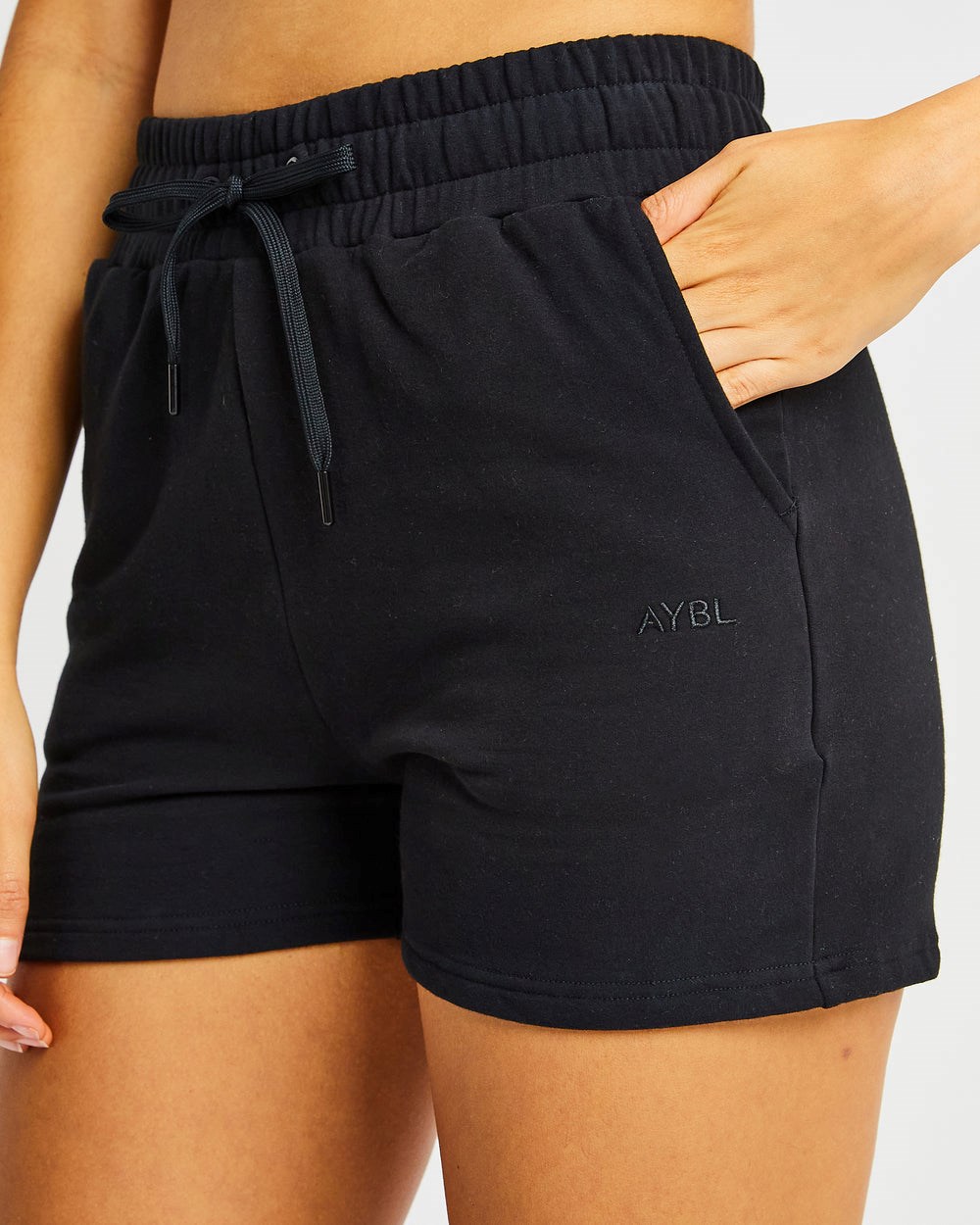 AYBL Everyday Oversized Shorts Negras | BDJPK9168