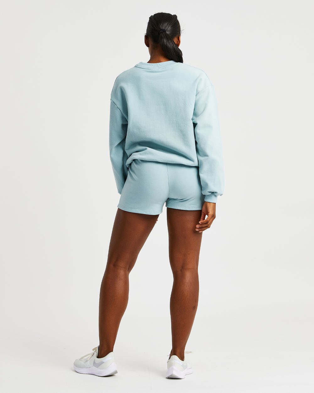 AYBL Everyday Oversized Shorts Soft Sage | WIFRY0582