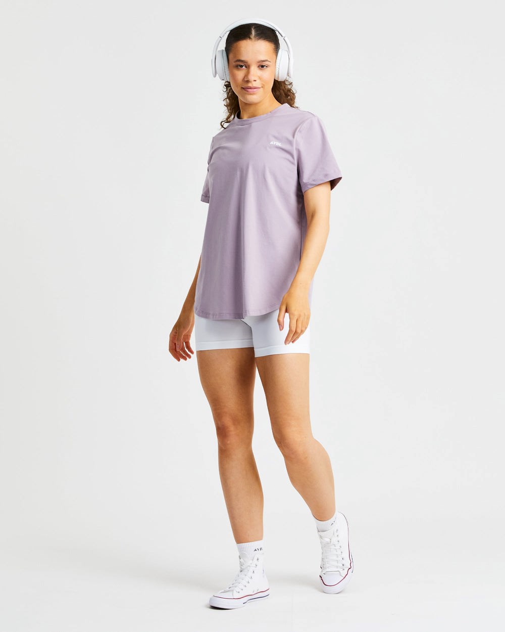 AYBL Everyday Oversized T Shirt Muted Mauve | LRXBI6572