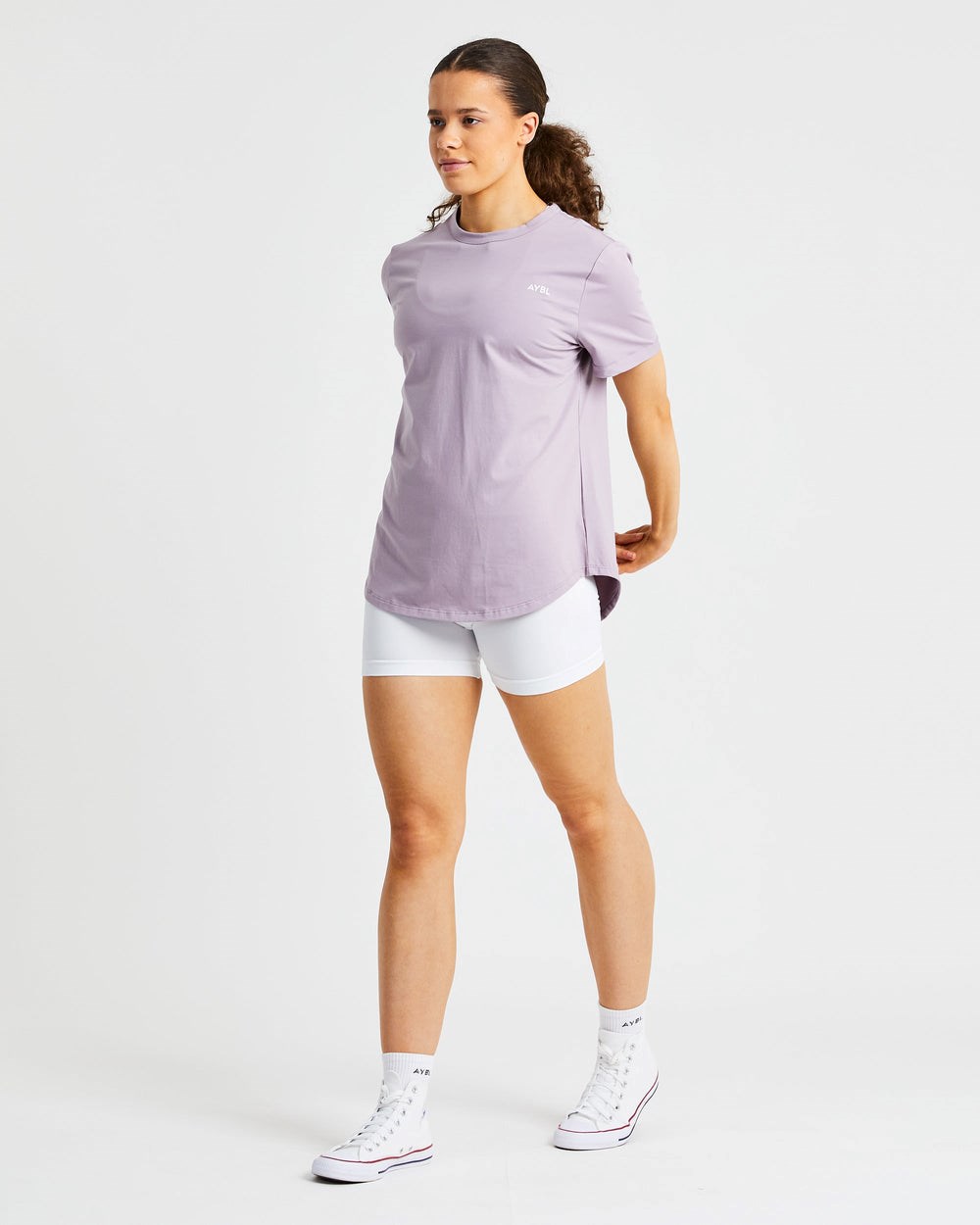 AYBL Everyday Oversized T Shirt Muted Mauve | LRXBI6572