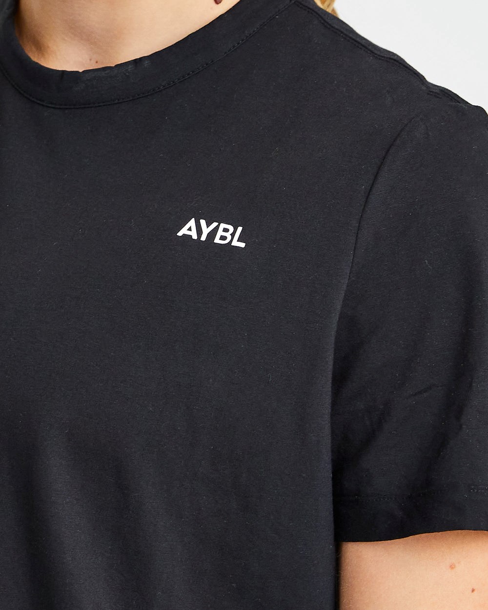 AYBL Everyday Oversized T Shirt Negras | GRFYL1920