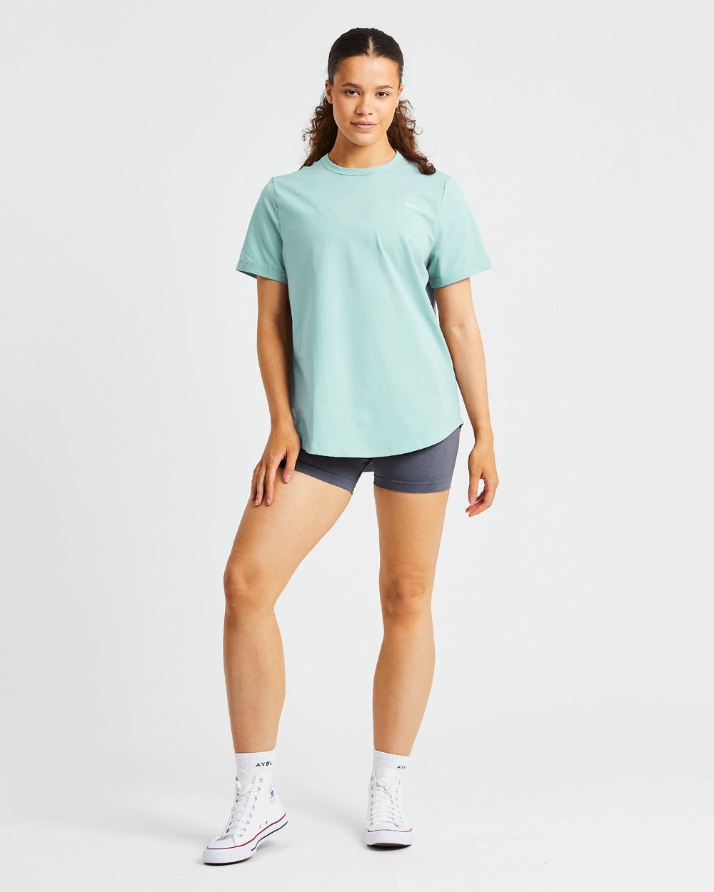 AYBL Everyday Oversized T Shirt Soft Sage | PFAED4012