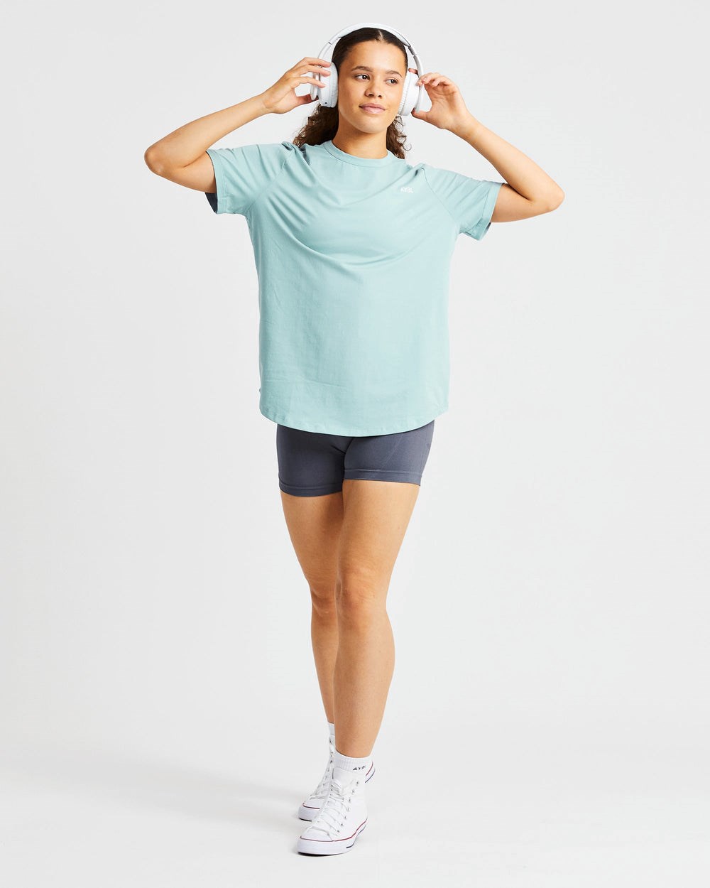 AYBL Everyday Oversized T Shirt Soft Sage | PFAED4012