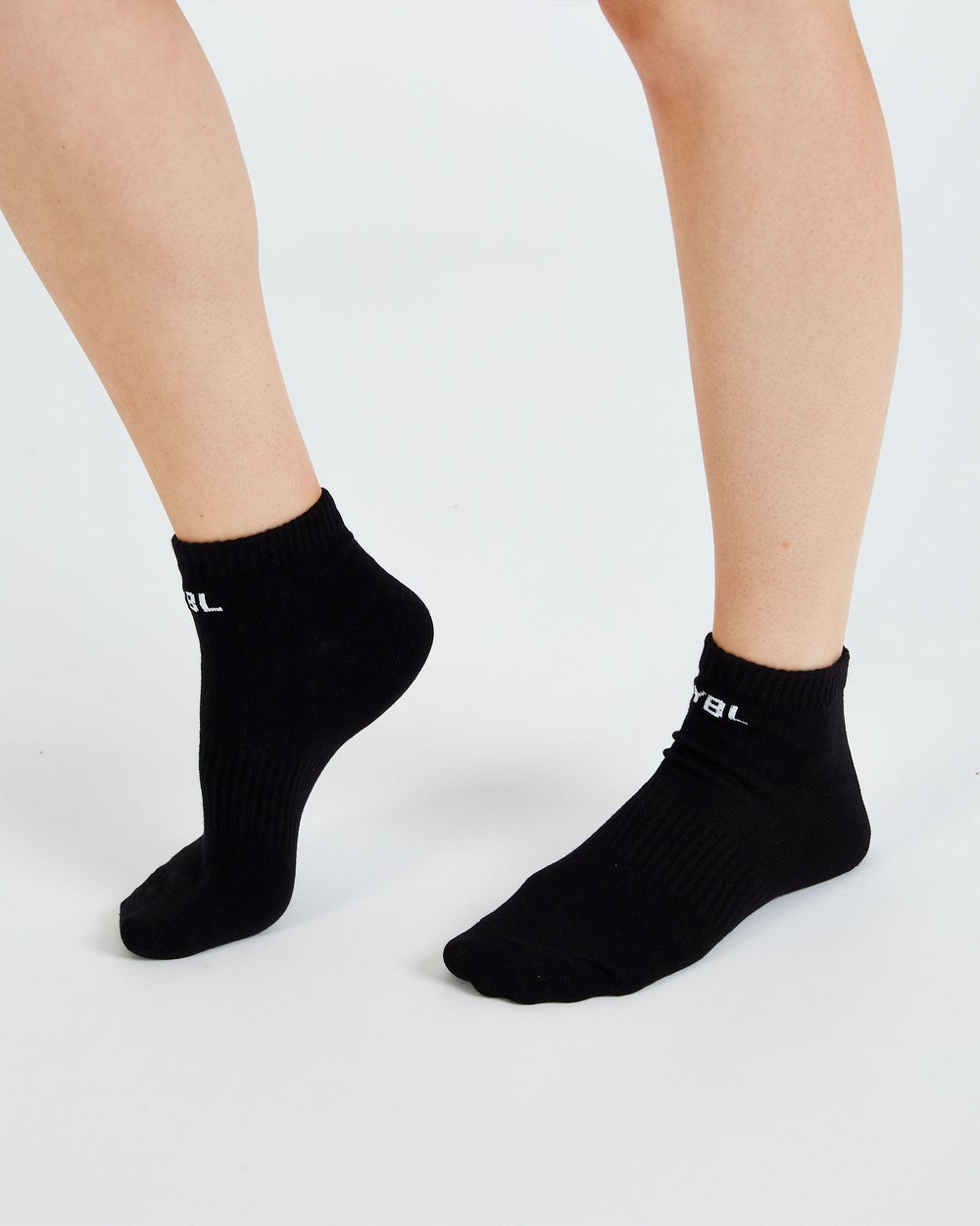 AYBL Everyday Trainer Socks (3 Pack) Negras | SDRCY1543