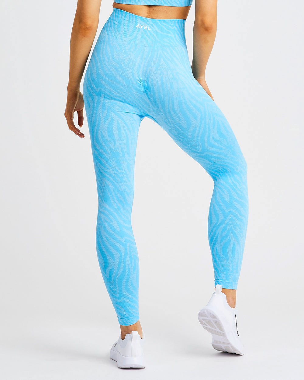 AYBL Evolve Animal Seamless Leggings Azules | KMERU1249