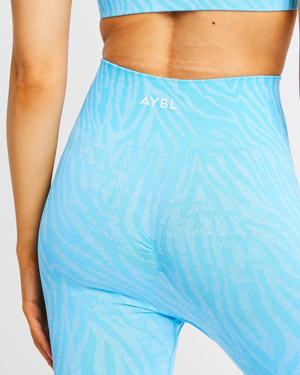 AYBL Evolve Animal Seamless Leggings Azules | KMERU1249