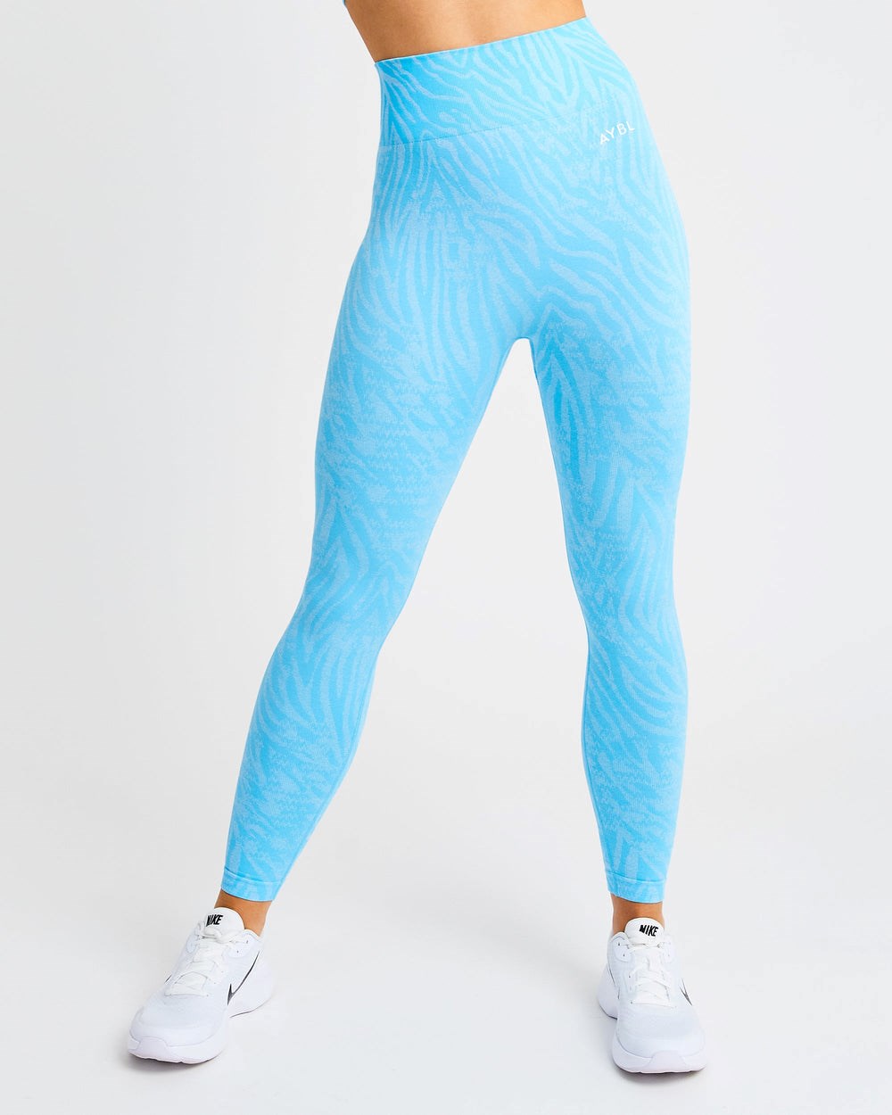 AYBL Evolve Animal Seamless Leggings Azules | KMERU1249