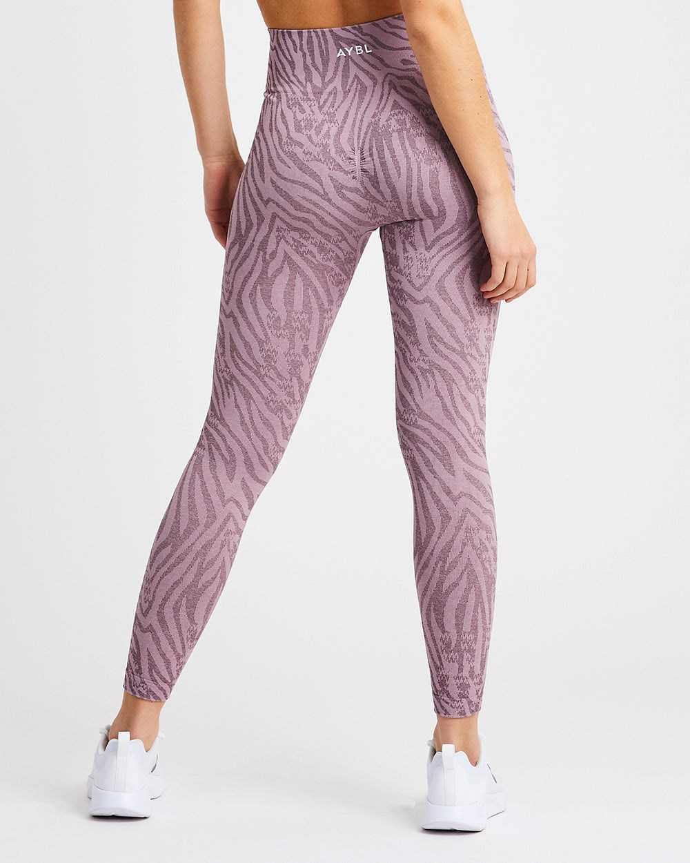 AYBL Evolve Animal Seamless Leggings Mauve Lilac | QTFNS0539