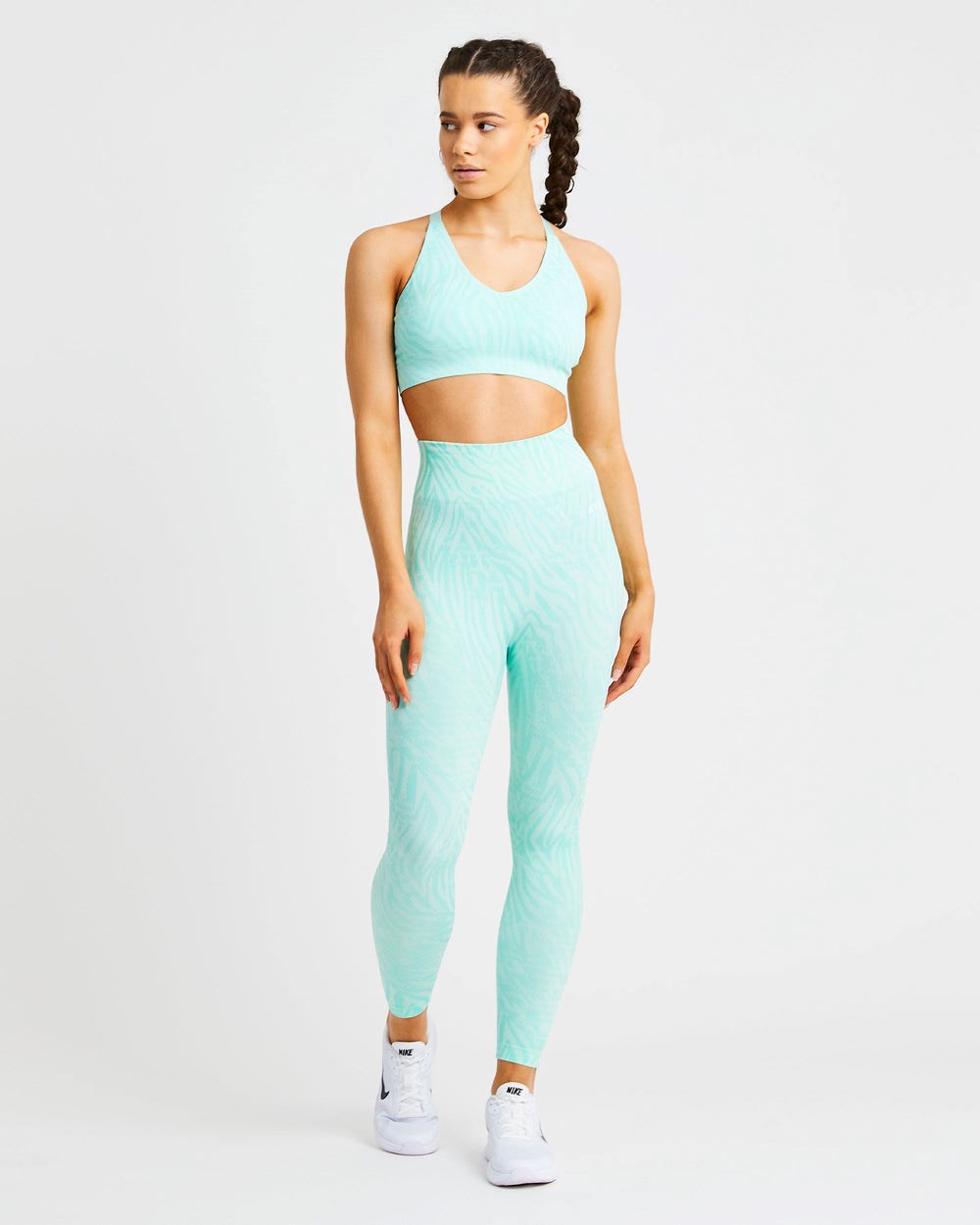 AYBL Evolve Animal Seamless Leggings Verde Menta Verde | MAOHL2896