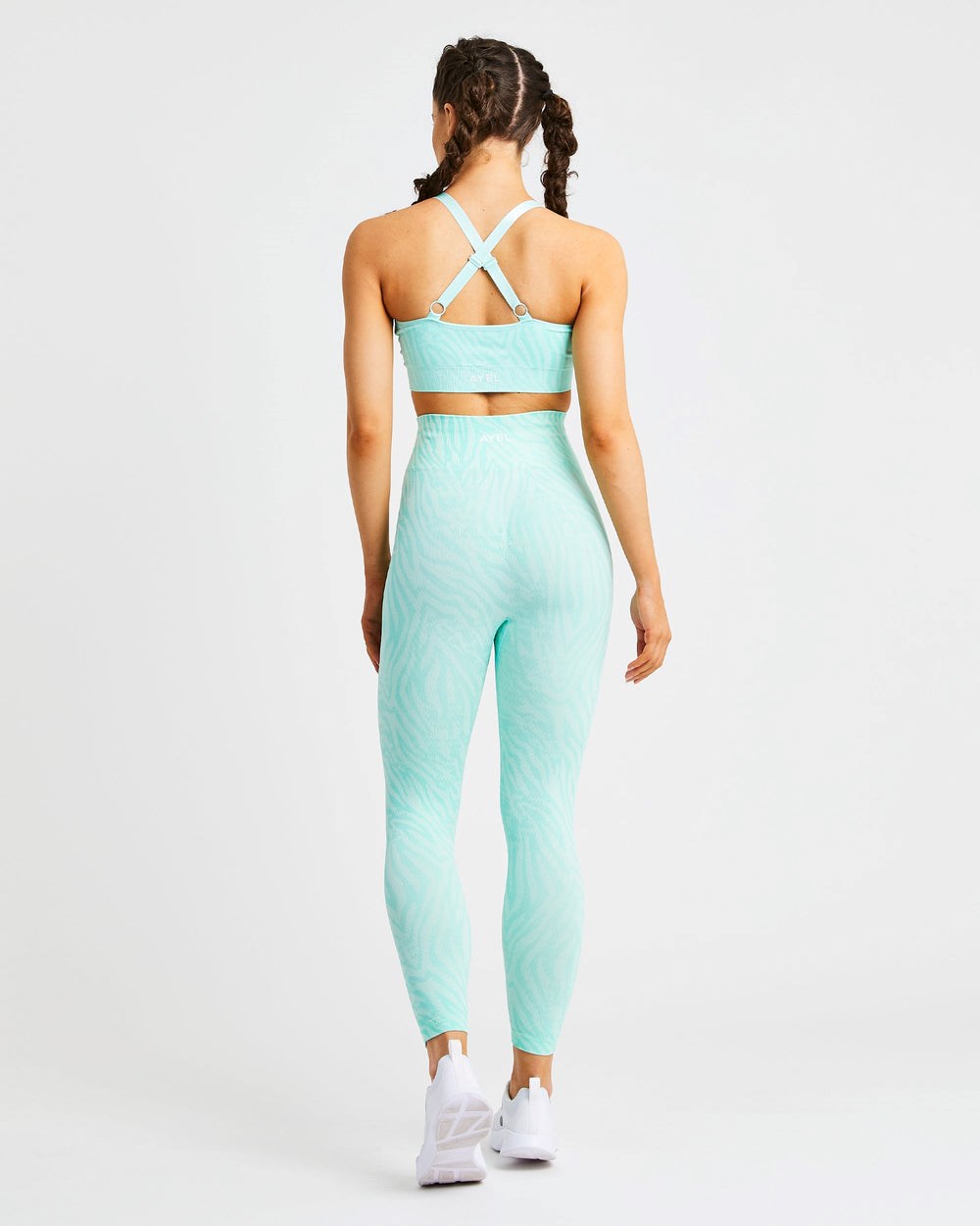 AYBL Evolve Animal Seamless Leggings Verde Menta Verde | MAOHL2896