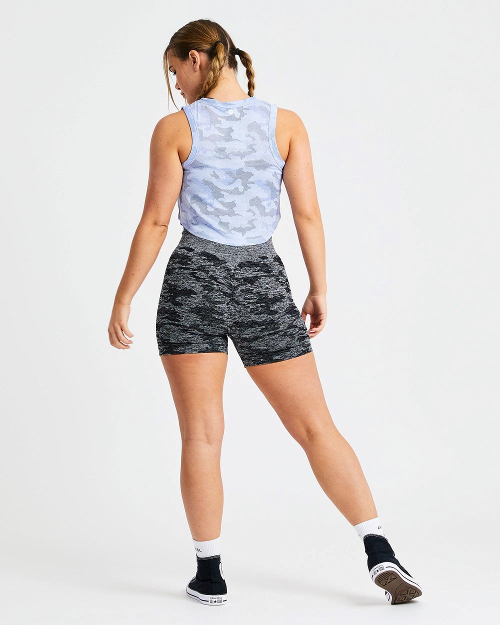 AYBL Evolve Camo Crop Vest Azules | GFBKA6913