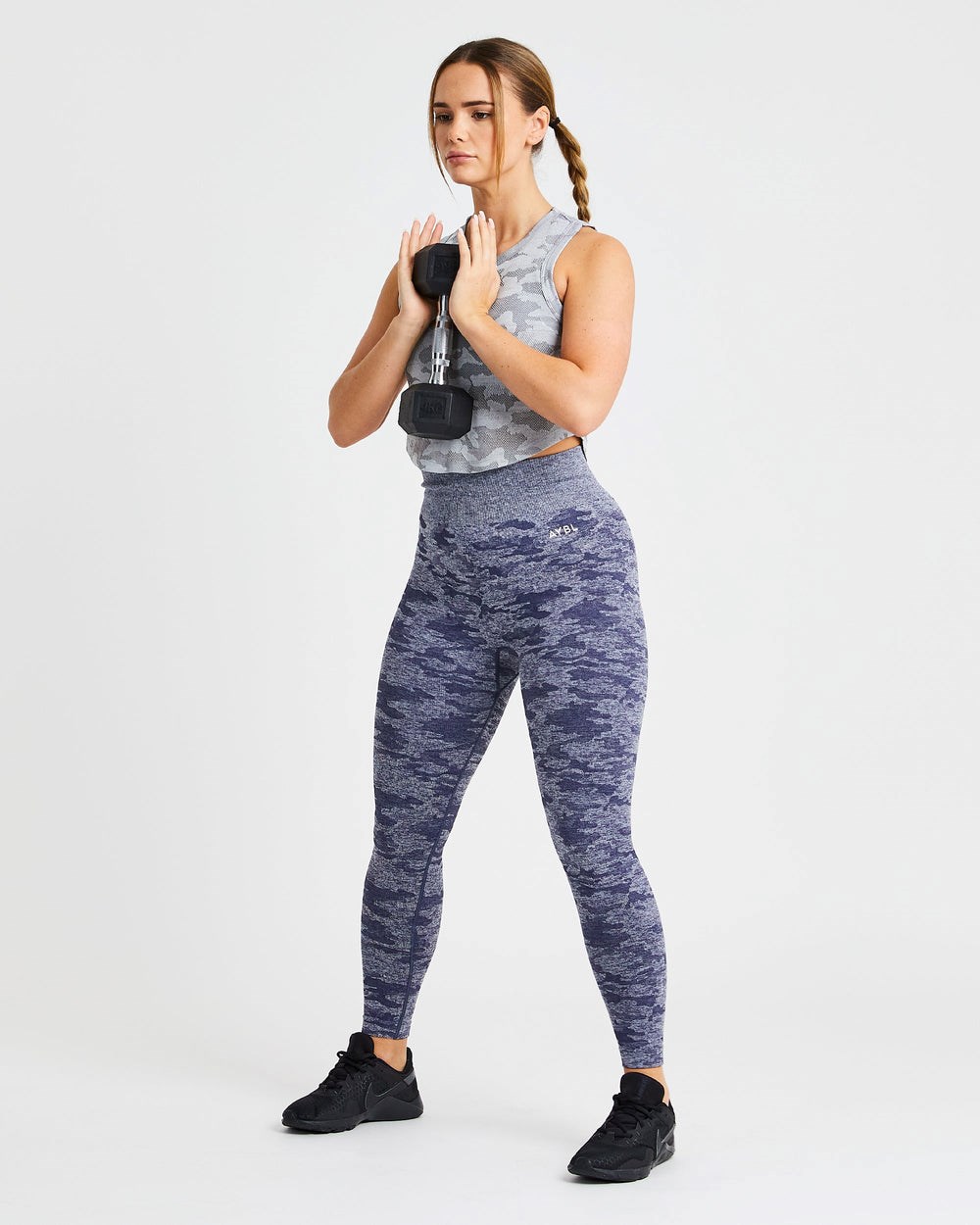 AYBL Evolve Camo Crop Vest Gris | XCMPY9320