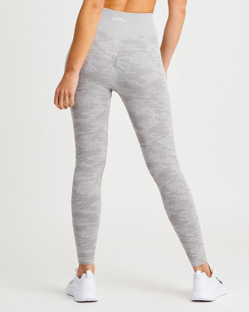 AYBL Evolve Camo Seamless Leggings Gris | MOKWY3156