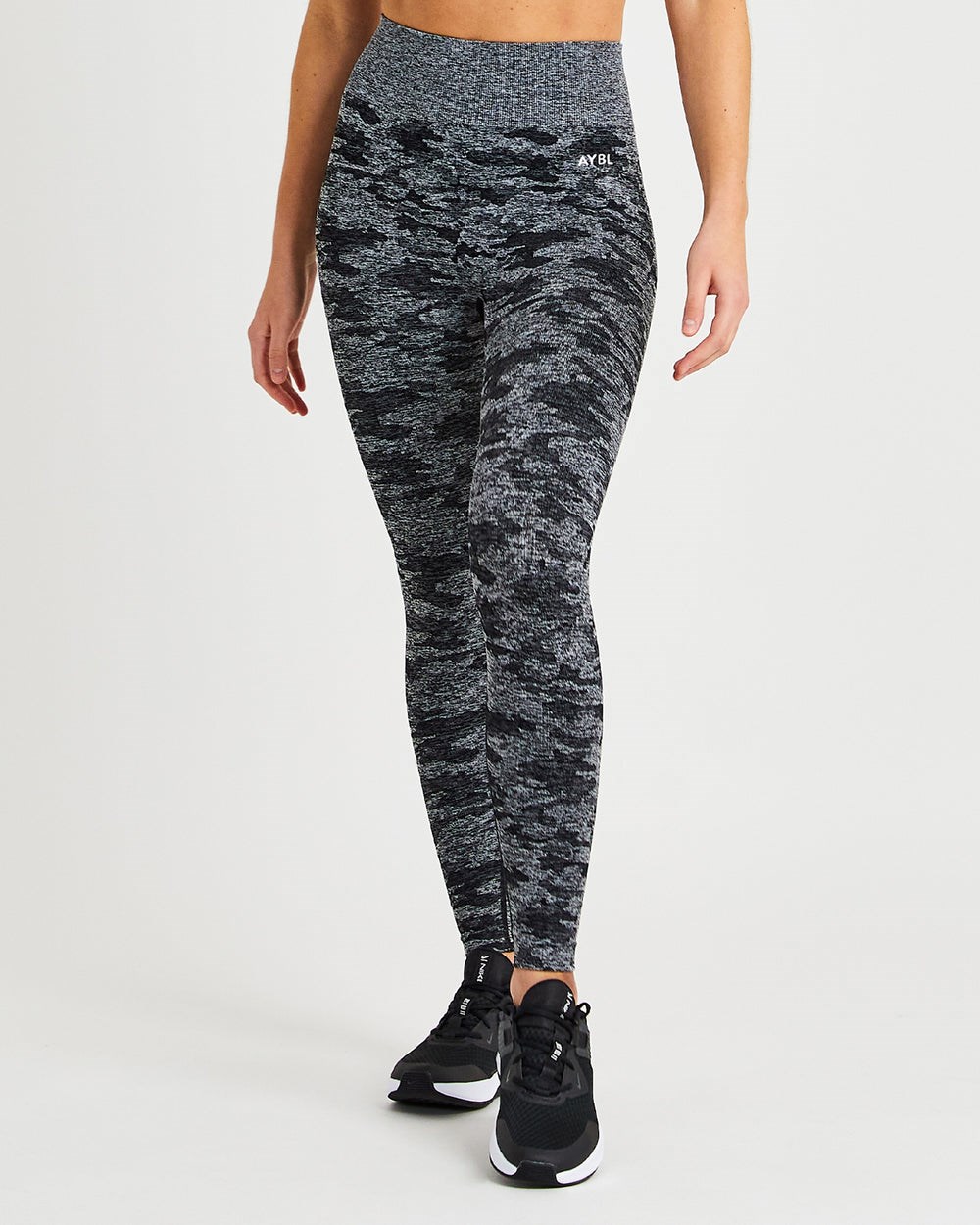 AYBL Evolve Camo Seamless Leggings Negras | GIZEY0385