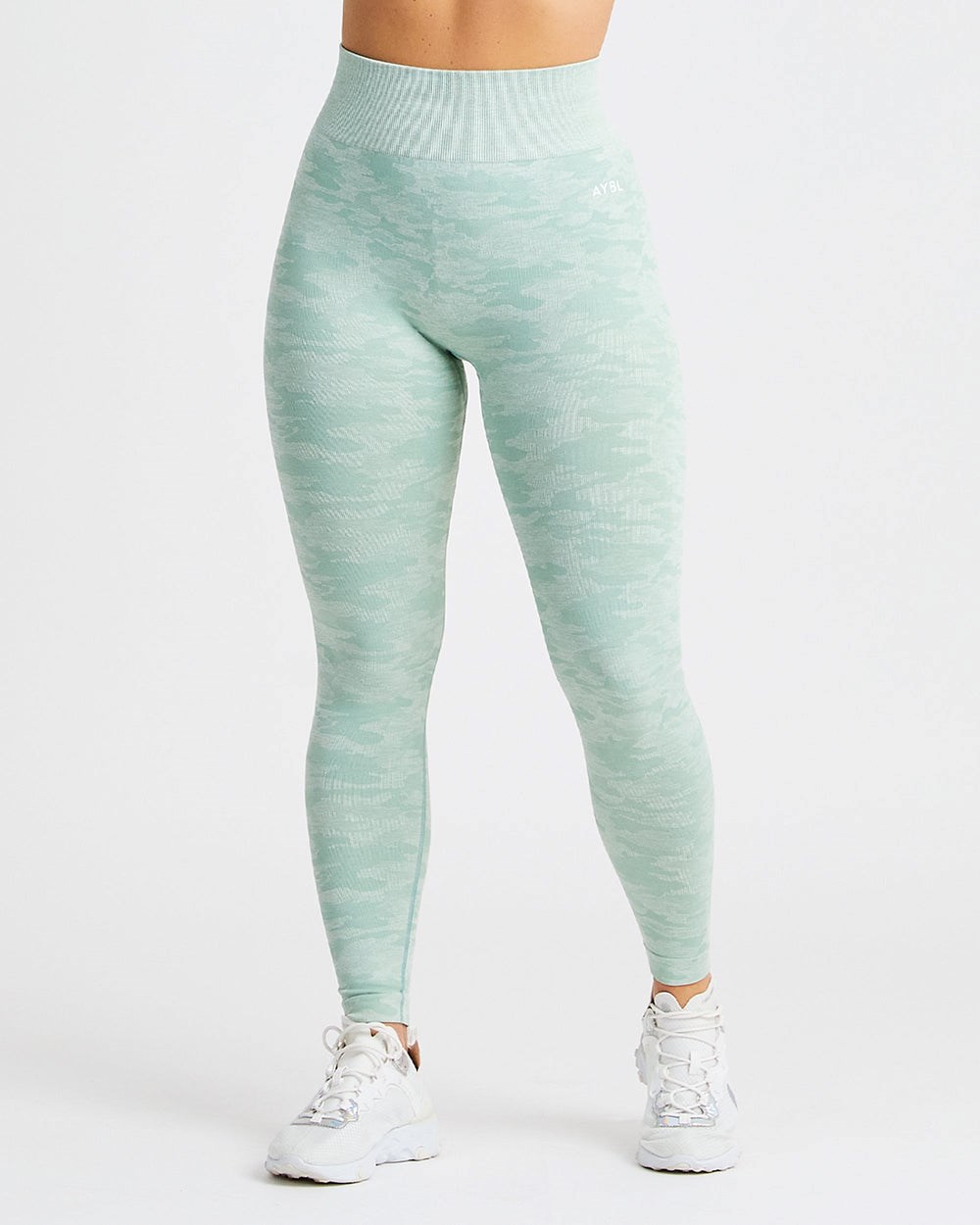 AYBL Evolve Camo Seamless Leggings Verde | HOLBV2097