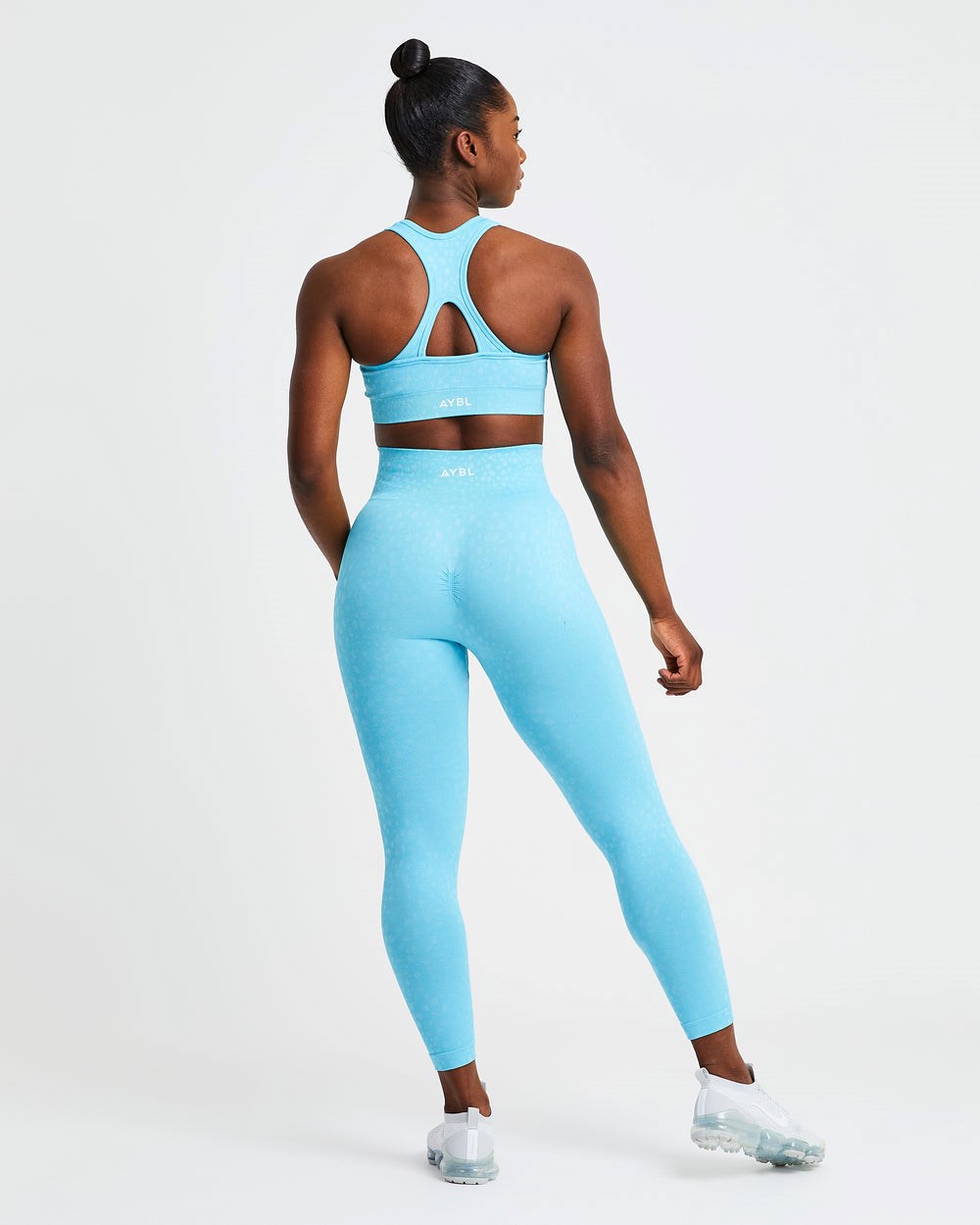 AYBL Evolve Speckle Seamless Leggings Azules Claro | FUGQB6095