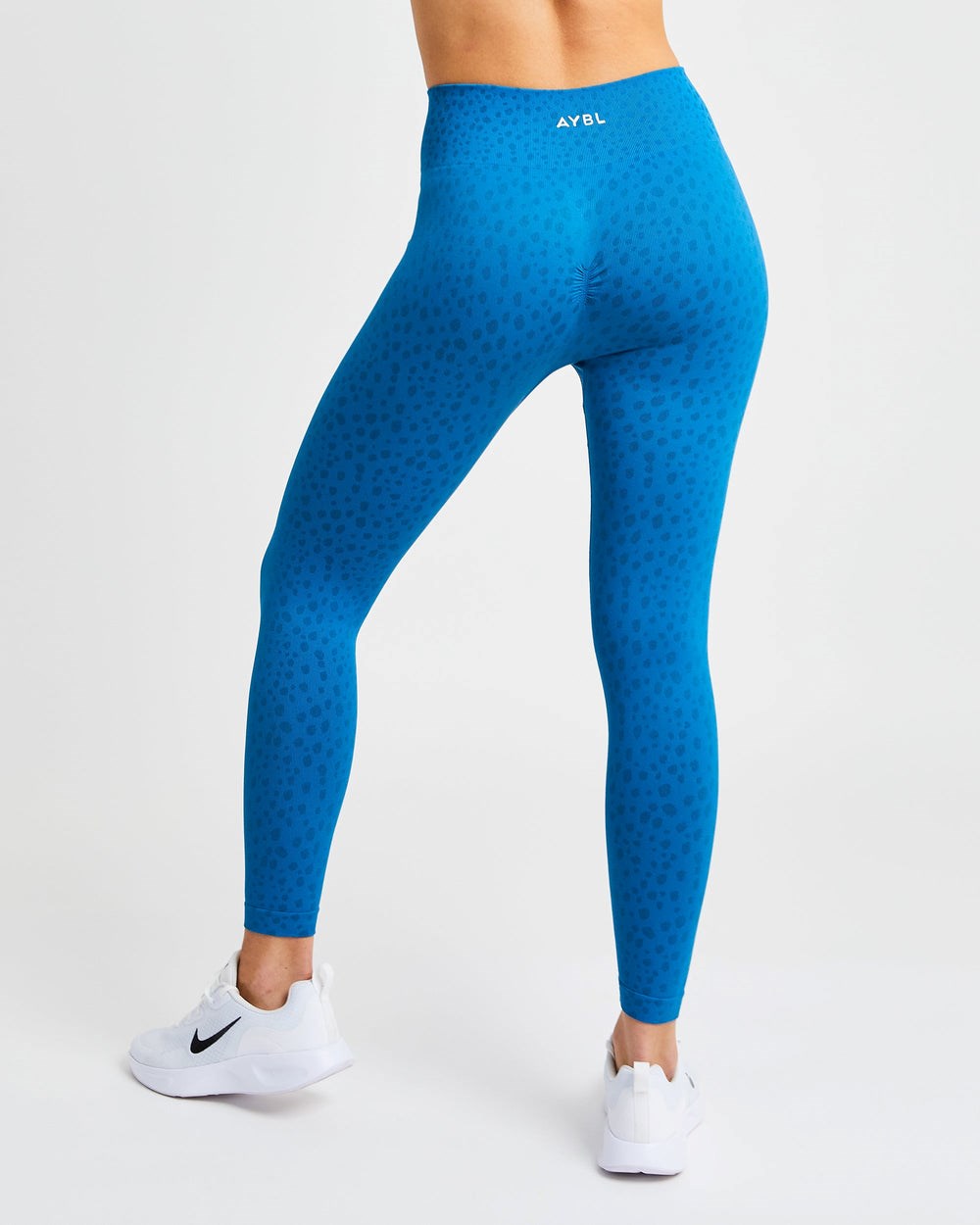 AYBL Evolve Speckle Seamless Leggings Azules | SFJVW8196