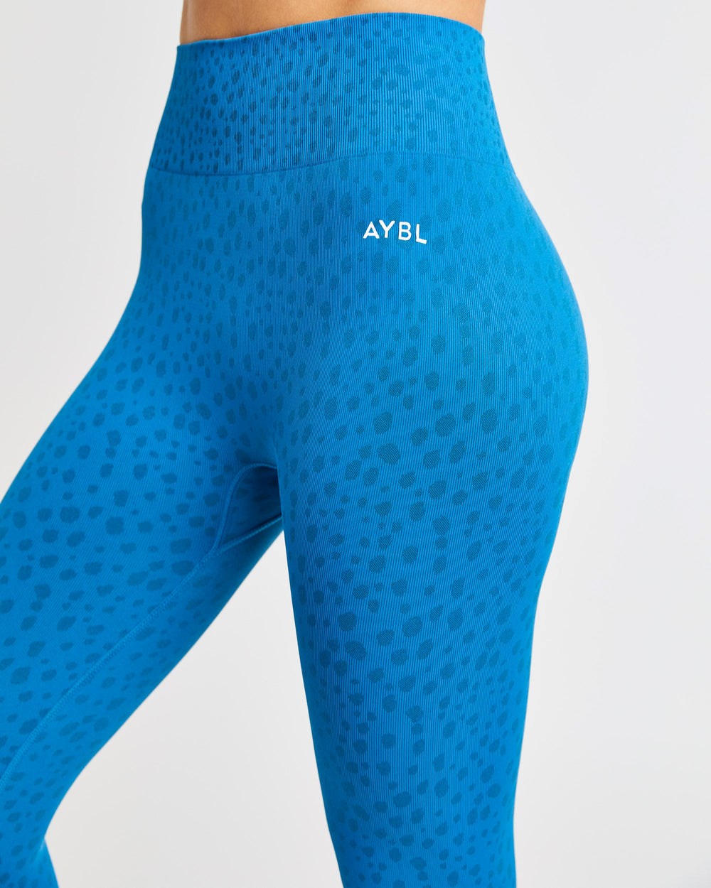 AYBL Evolve Speckle Seamless Leggings Azules | SFJVW8196