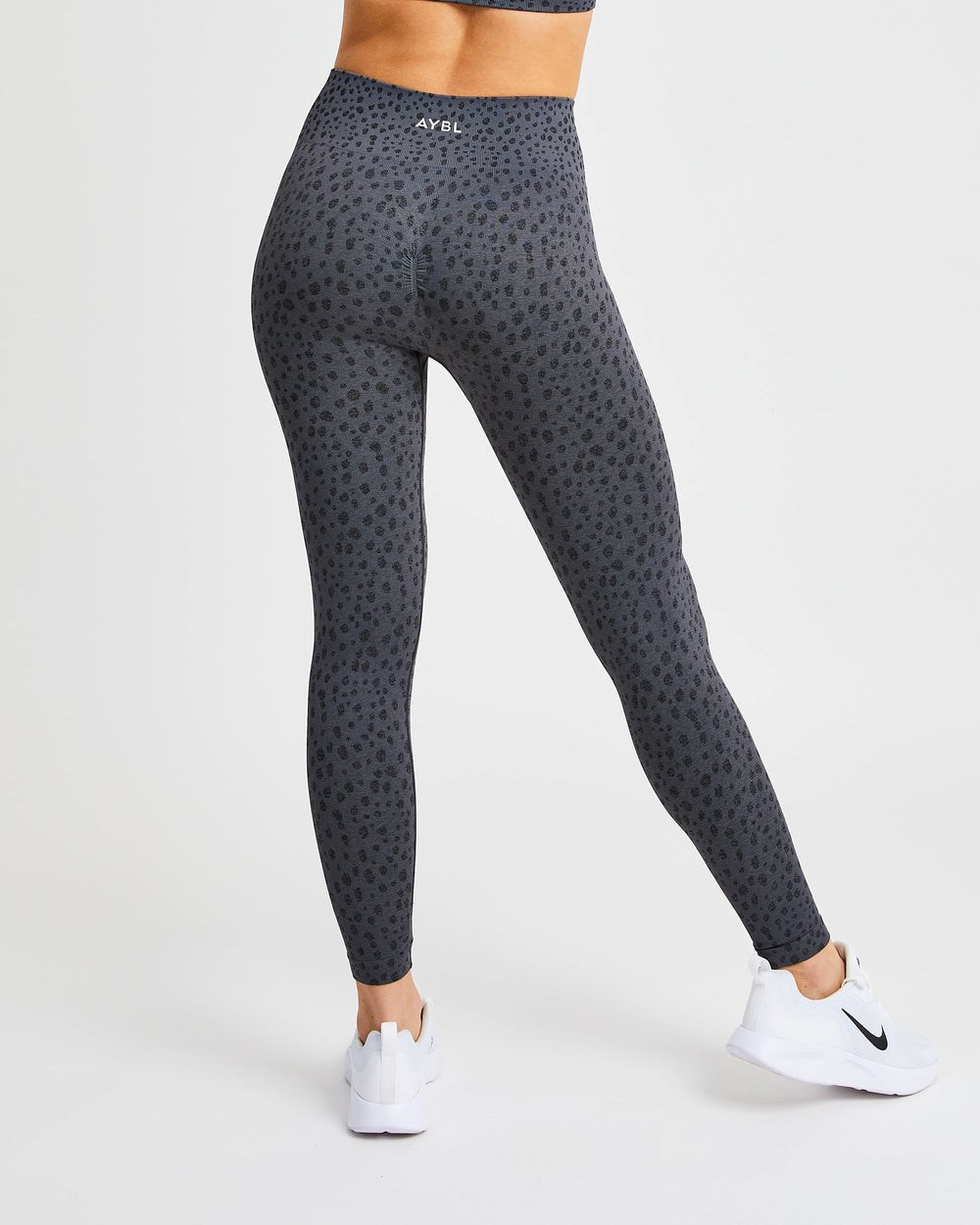 AYBL Evolve Speckle Seamless Leggings Charcoal | SGOMV5346