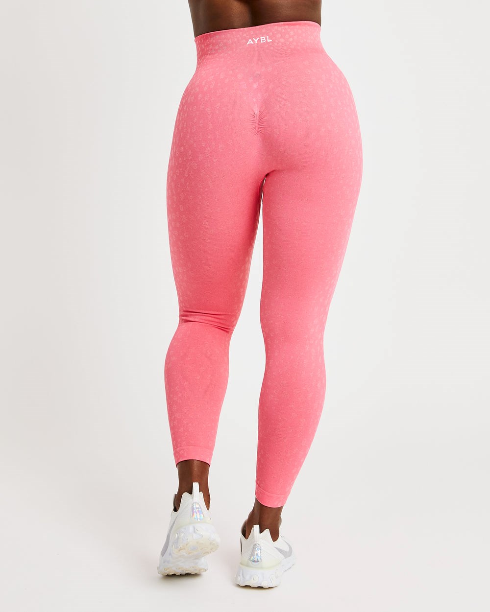 AYBL Evolve Speckle Seamless Leggings Coral Rosas | FRHEM9365