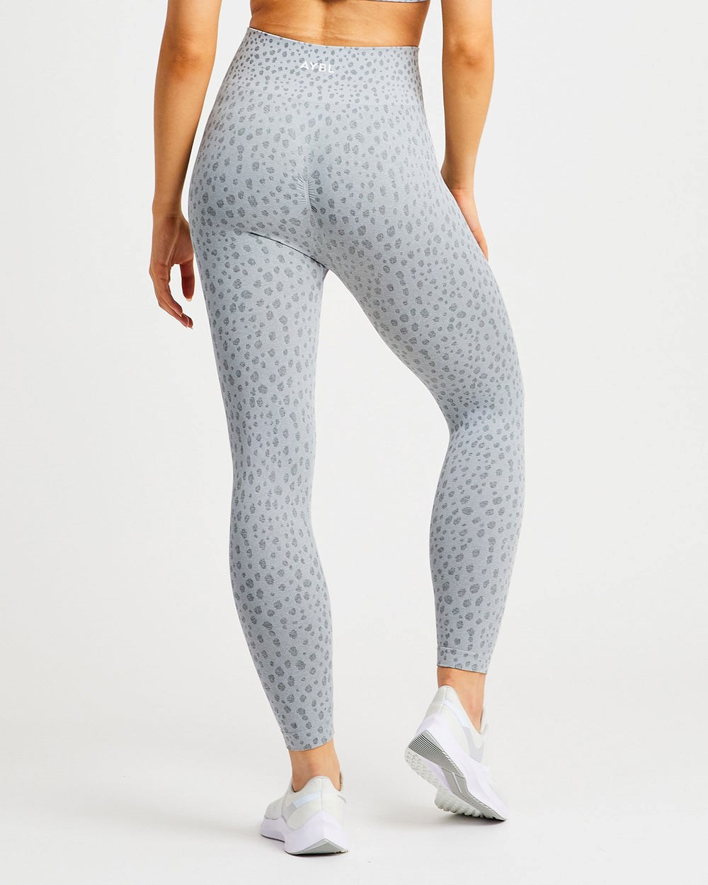 AYBL Evolve Speckle Seamless Leggings Gris Claro | EDRTZ8051