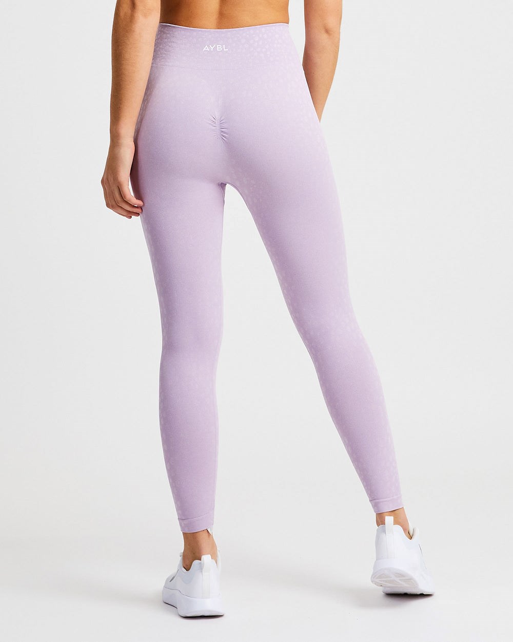 AYBL Evolve Speckle Seamless Leggings Lilac | OBSIN5849