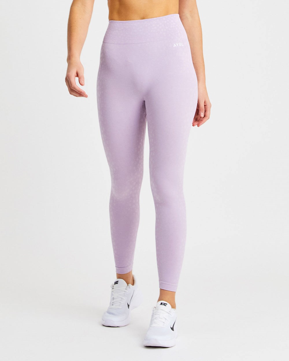 AYBL Evolve Speckle Seamless Leggings Lilac | OBSIN5849