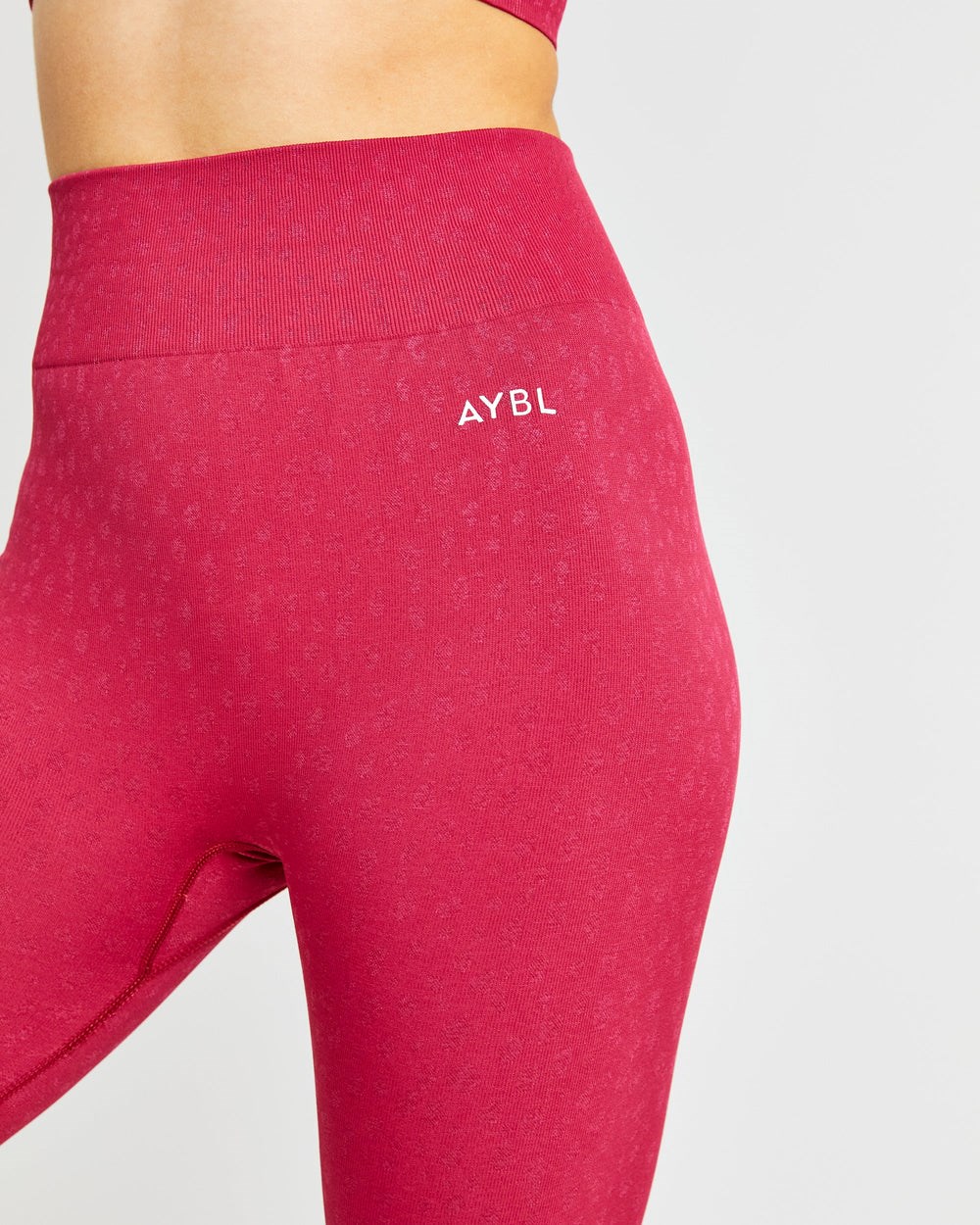 AYBL Evolve Speckle Seamless Leggings Raspberry | YKRNW1207