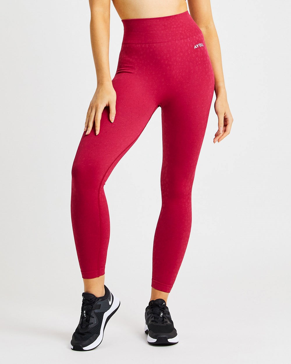 AYBL Evolve Speckle Seamless Leggings Raspberry | YKRNW1207