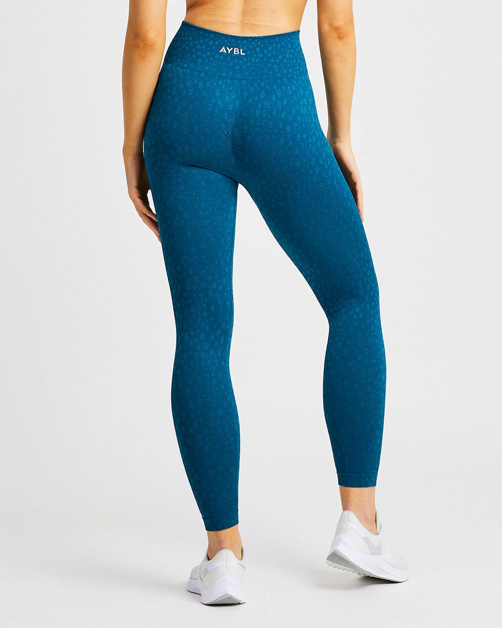 AYBL Evolve Speckle Seamless Leggings Teal | LDOGQ1263