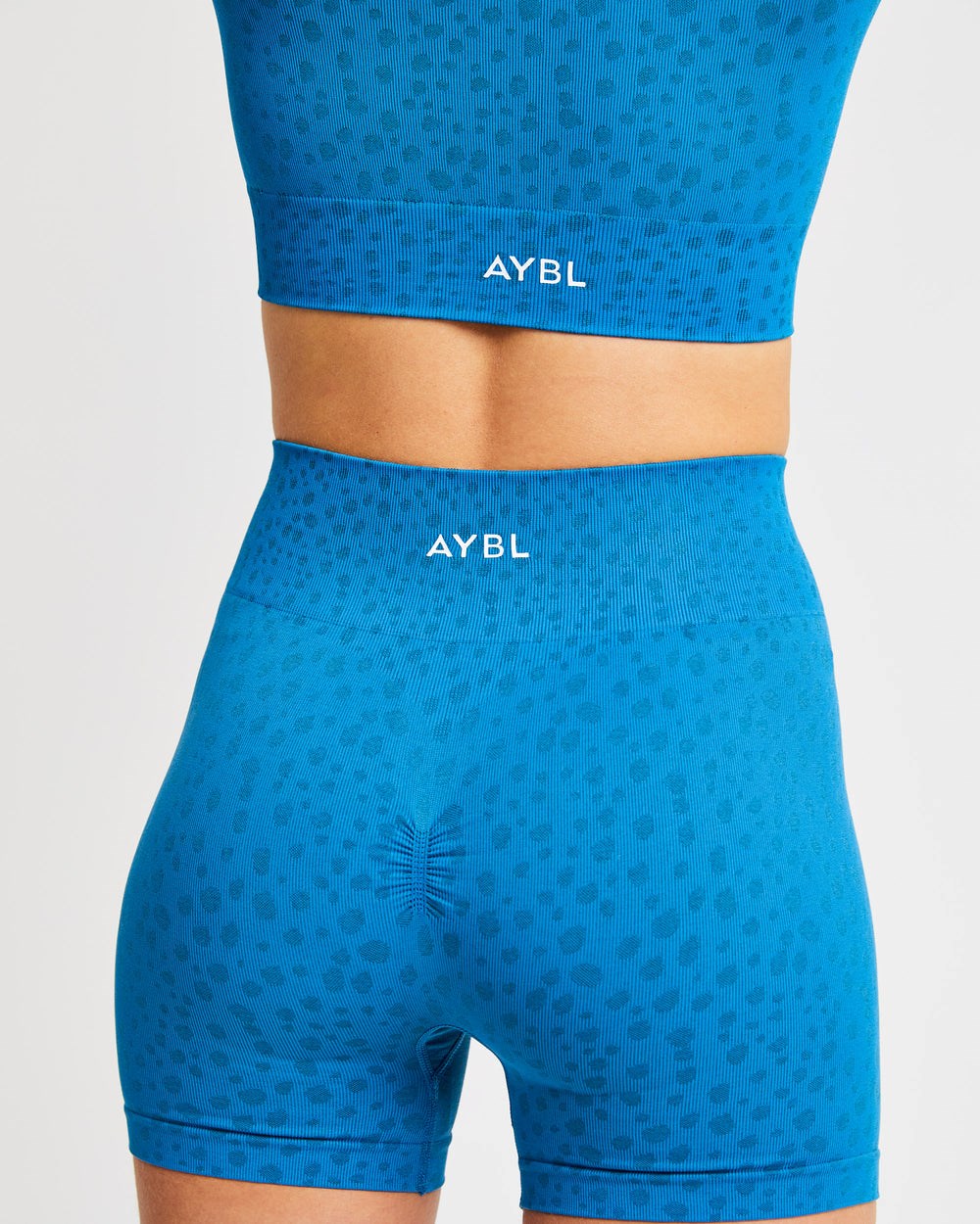 AYBL Evolve Speckle Seamless Shorts Azules | ZJETY4308